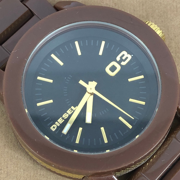 Diesel Accessories - Diesel Only The Brave Brown and Gold Watch